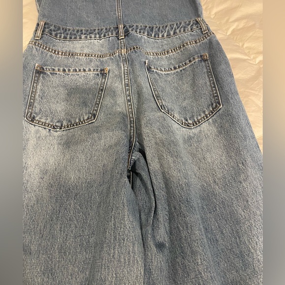Women|Forever 21 Jean No Stretch Jumpsuit - Picture 8 of 9